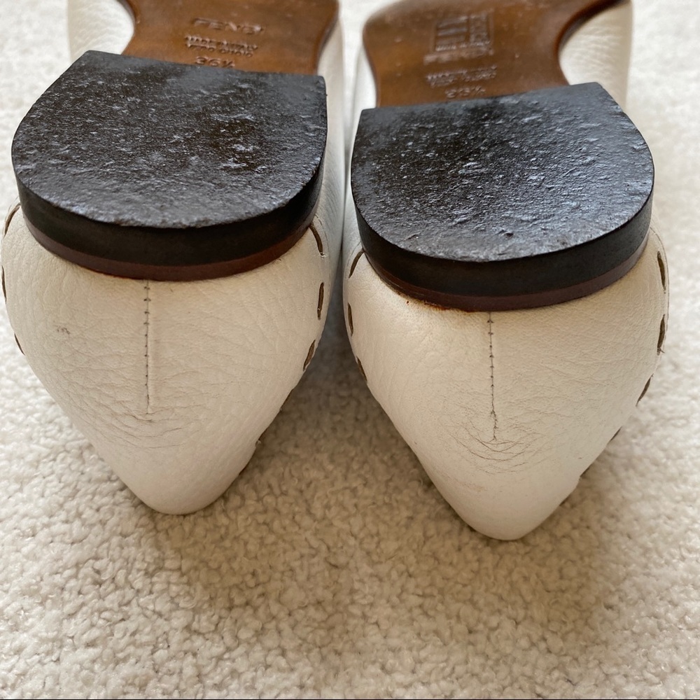 Fendi leather shoes  36.5 - Picture 12 of 14
